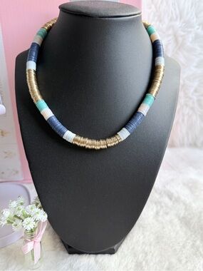 Accessorize Disc Beaded Necklace